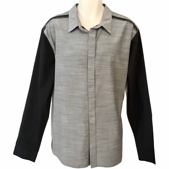 3.1 Phillip Lim Target Button Down Shirt - Picture 1 of 5